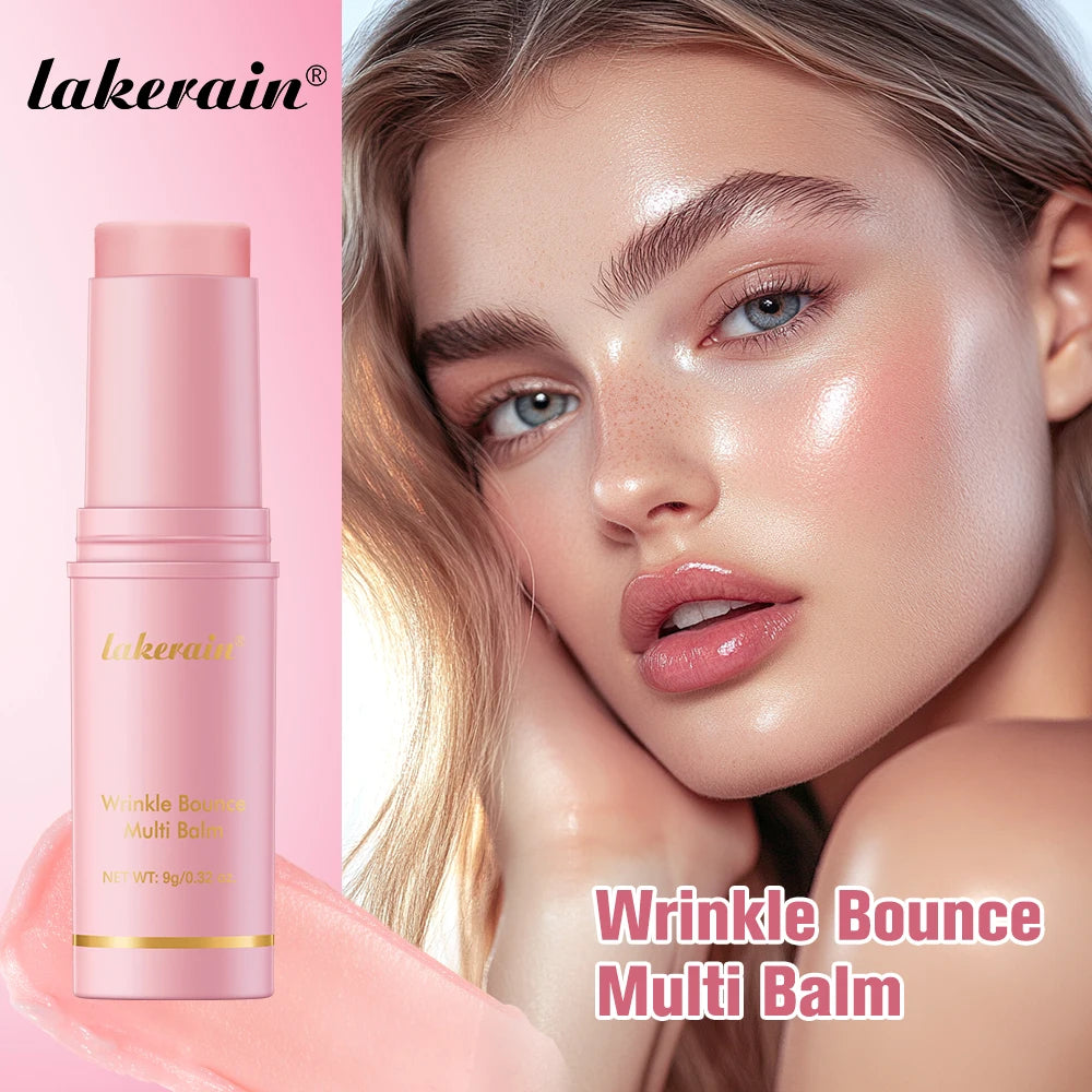 Stick idrattante multiuso Rosa- Balsamo illuminante Viso e Labbra